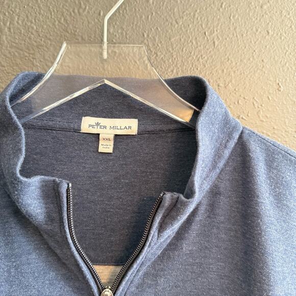 Peter Millar Quarter Zip Pullover Size XXL - Picture 4 of 6